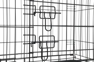 Funfit Wielofunkcyjna metalowa klatka - kojec dla psa, kota i innych zwierząt M/L 7