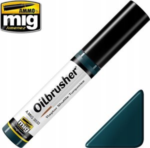 Vallejo Ammo: Oilbrusher - Raptor Shuttle Turquoise (10 ml) 1