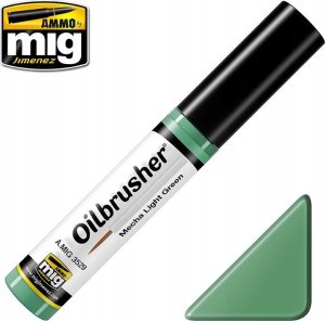 Vallejo Ammo: Oilbrusher - Mecha Light Green (10 ml) 1