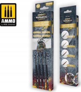 Vallejo Ammo: Wargaming Universe - Marta Kolinsky Figures Premium Brush Set 1