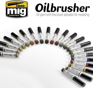 Vallejo Ammo: Oilbrushers Display N1 (80) 1