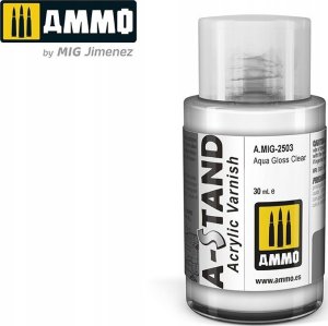 Vallejo Ammo: A-Stand Acrylic Varnish - Aqua Gloss Clear (30 ml) 1