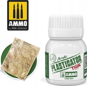 Vallejo Ammo: Acrylic Plasticator - Thin (30 ml) 1