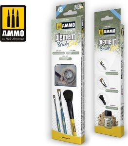 Vallejo Ammo: Pigment Brush Set 1