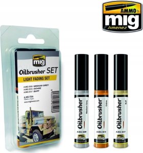 Vallejo Ammo: Oilbrusher Set - Light Fading Set 1