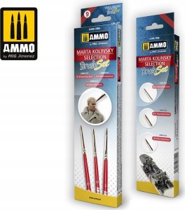 Vallejo Ammo: Marta Kolinsky Selection Brush Set 1