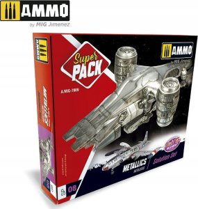 Vallejo Ammo: Super Pack - Metallics Solution Set 1