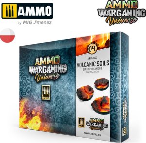 Vallejo Ammo: Wargaming Universe 04 - Volcanic Soils - Gleby wulkaniczne 1