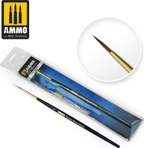 Vallejo Ammo: Round Brush - Premium Marta Kolinsky 2 1