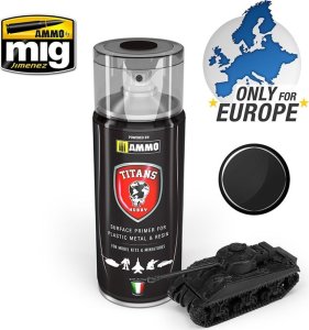 Vallejo Ammo: Titans Matt Primer - Black 1