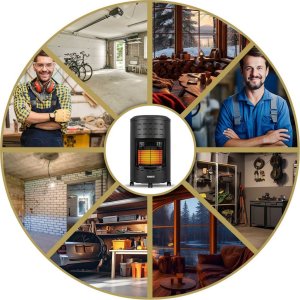 Humberg Piecyk gazowy HM-901 Humberg czarny 9