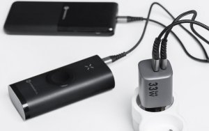 Ładowarka ForCell FORCELL F-ENERGY GaN VT-31 ładowarka sieciowa Typ C + USB A PD QC4.0 3A 33W szara 4