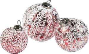 Belldeco Bosco Bombka antique red 2A min. 6 szt. 1