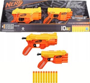 Hasbro NERF ALPHA STRIKE FANG QS-4 & COBRA RC-6 + 10 strzałek HASBRO E8872 1