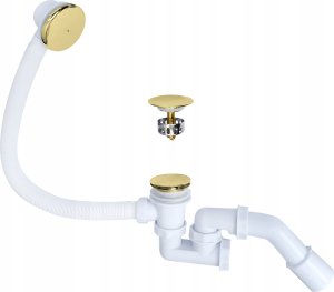 Syfon Tycner Syfon do wanny klik-klak złoty [1/20] 17