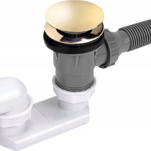 Syfon Tycner Syfon do wanny klik-klak złoty [1/20] 3