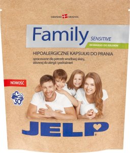 Jelp KAPSUŁKI DO BIAŁEGO I KOLORU JELP FAMILY 30 SZT 0511 5