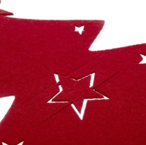 Dekoracja świąteczna Ruhhy kieszonka na sztućce 5