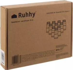 Dyfuzor zapachowy Ruhhy Olejek eteryczny- zestaw 10szt. 15ml Ruhhy 21938 8