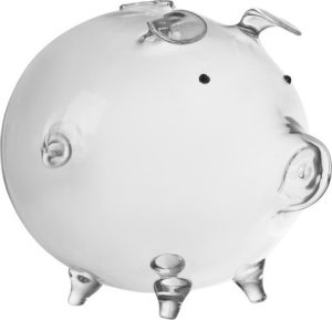 Ruhhy Skarbonka- świnka szklana  Ruhhy 22588 5