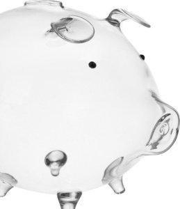 Ruhhy Skarbonka- świnka szklana  Ruhhy 22588 6