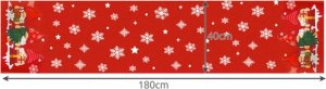 Ruhhy Bieżnik świąteczny 180x40cm (22482) 7