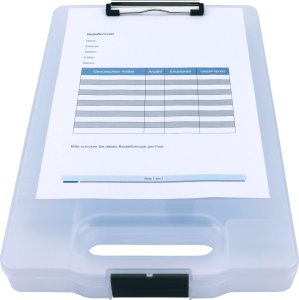 Genie GENIE Klembord z przegródką przezroczystą CL900T 4