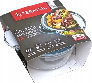 Termisil TERMISIL GARNEK ŻAROODPORNY OKRĄGŁY 2,2L OWIJKA 10