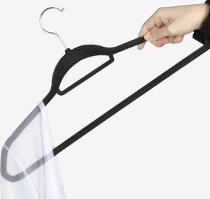 Ruhhy Wieszak na ubrania 20 szt. czarny (22536) 14