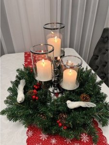 Dekoracja świąteczna Ruhhy gałązka 12