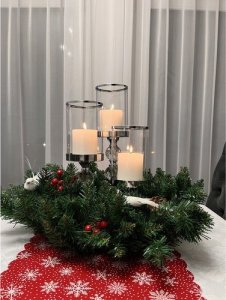 Dekoracja świąteczna Ruhhy gałązka 10