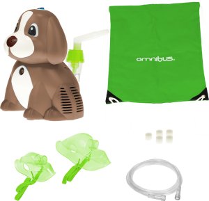 Omnibus Inhalator, nebulizator PUPPY BR-CN171 + odblaskowa zawieszka w prezencie! Praca ciągła 2