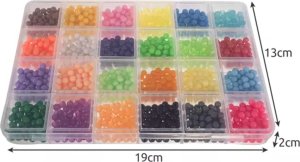 Kruzzel Koraliki wodne 2800szt. + akcesoria 22869 17