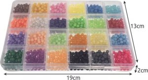 Kruzzel Koraliki wodne 2800szt. + akcesoria 22869 7