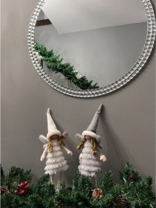 Dekoracja świąteczna Ruhhy Wróżka- figurka świąteczna szara Ruhhy 22343 7