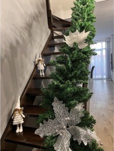 Dekoracja świąteczna Ruhhy Wróżka- figurka świąteczna szara Ruhhy 22343 9