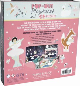 Rock Scena gry z puzzlami Zaczarowana 20 det. 3