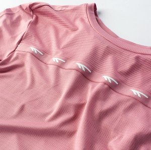 hitec Damska koszulka zkrótkim rękawem Hi-tec Lady Elsu różowa rozmiar XS 4