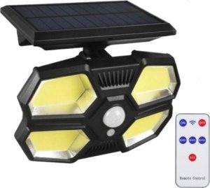 Masterled Lampa solarna 180 LED z czujnikiem ruchu i zmierzchu 1