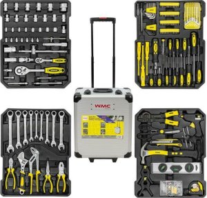 Zestaw narzędzi WMC ZESTAW KLUCZY  287el./WALIZKA NA KÓŁKACH /WMC 2