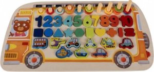 Kruzzel Układanka drewniana- sorter 6w1 22636 5