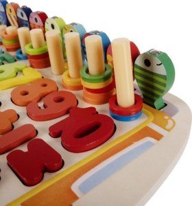 Kruzzel Układanka drewniana- sorter 6w1 22636 7