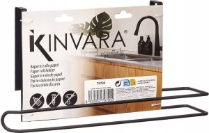 Kinvara Metalowy uchwyt na ręcznik papierowy, do zawieszenia na drzwiach szafki 4