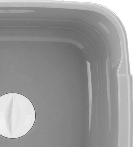 Kinvara Miska do mycia naczyń z korkiem, 11 l 4