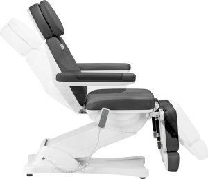 Activeshop Elektryczny fotel kosmetyczny SILLON CLASSIC 2 silniki pedi szary 5