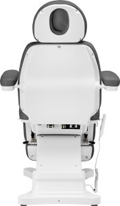 Activeshop Elektryczny fotel kosmetyczny SILLON CLASSIC 2 silniki pedi szary 9