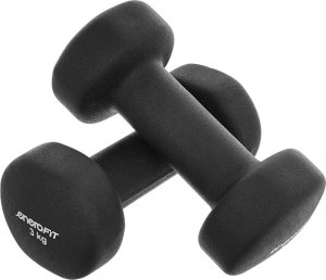 Eb Fit ZESTAW HANTLI NEOPRENOWYCH 2X3KG ENERO FIT 2