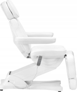 Activeshop Elektryczny fotel kosmetyczny SILLON CLASSIC 4 silniki z kołyską biały 3