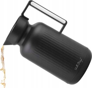 Vialli Design TERMOS Z WKŁADEM SZKLANYM LUNGO 1L CZARNY 9262 2
