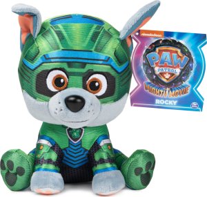 Paw Patrol PAW PATROL Mighty Pups Movie plush Rocky, 15 cm 6
